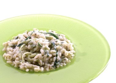 Risotto de courgettes et Pesto