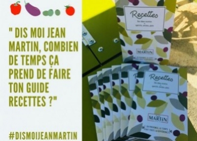 Dis-moi Jean Martin, combien de temps ça prend pour créer ton guide recettes ?